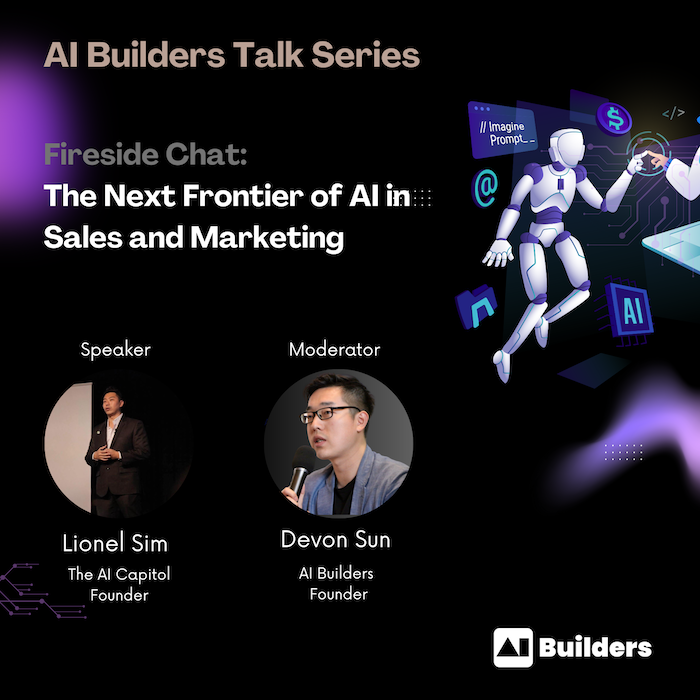 AI Builders SG Talk Series Flyer